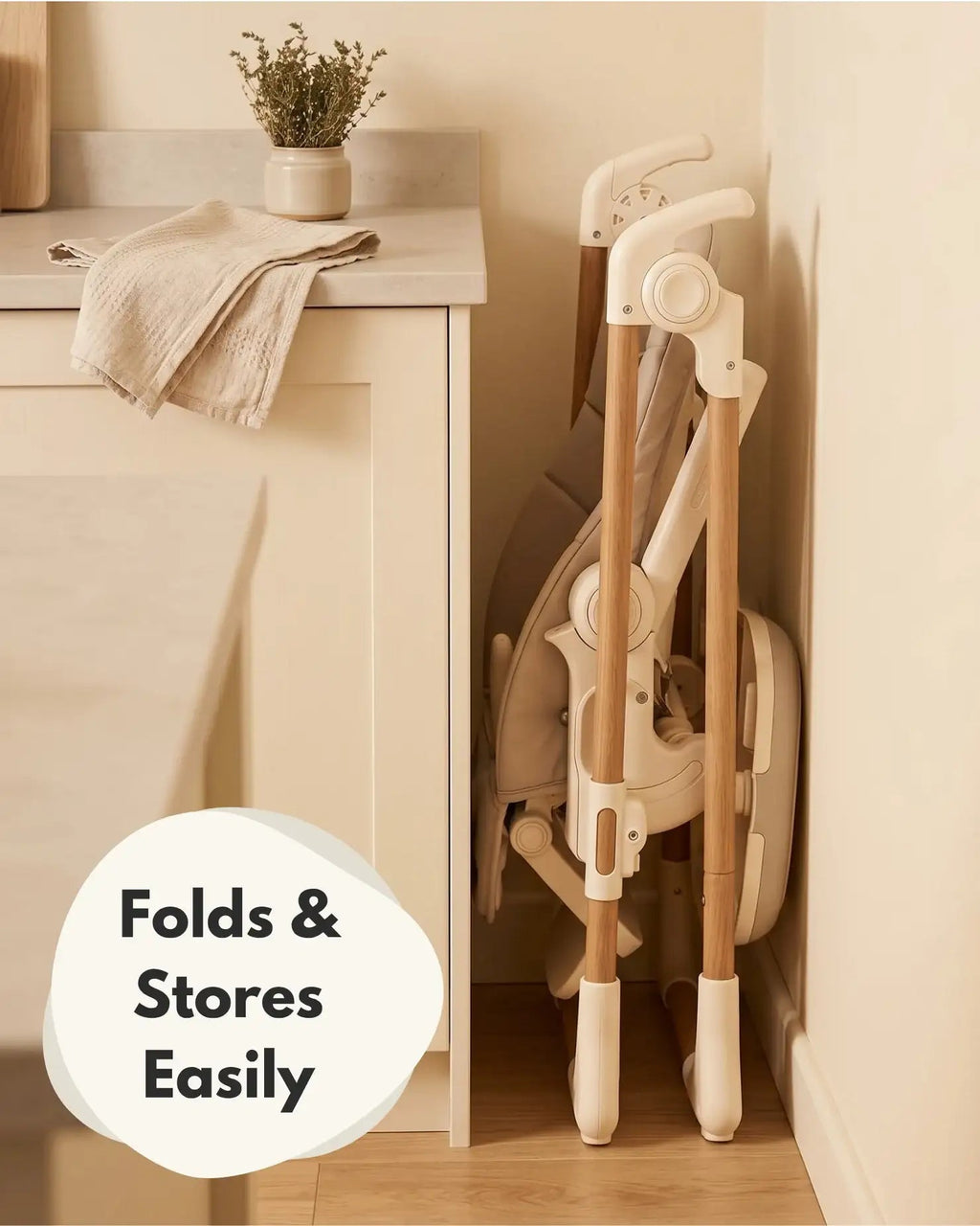 Flare Baby & Toddler Highchair - Beige - Baby&More