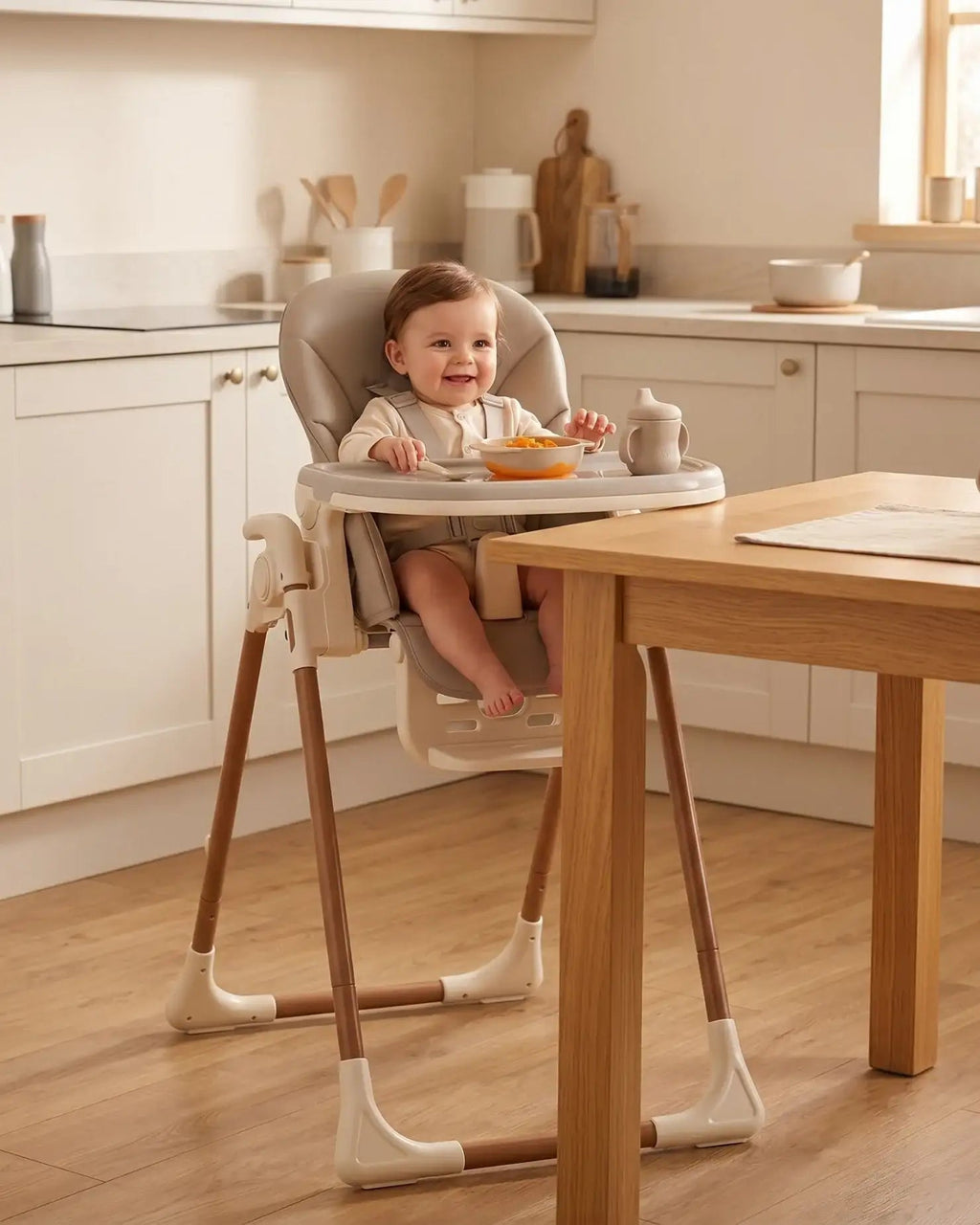 Flare Baby & Toddler Highchair - Beige - Baby&More