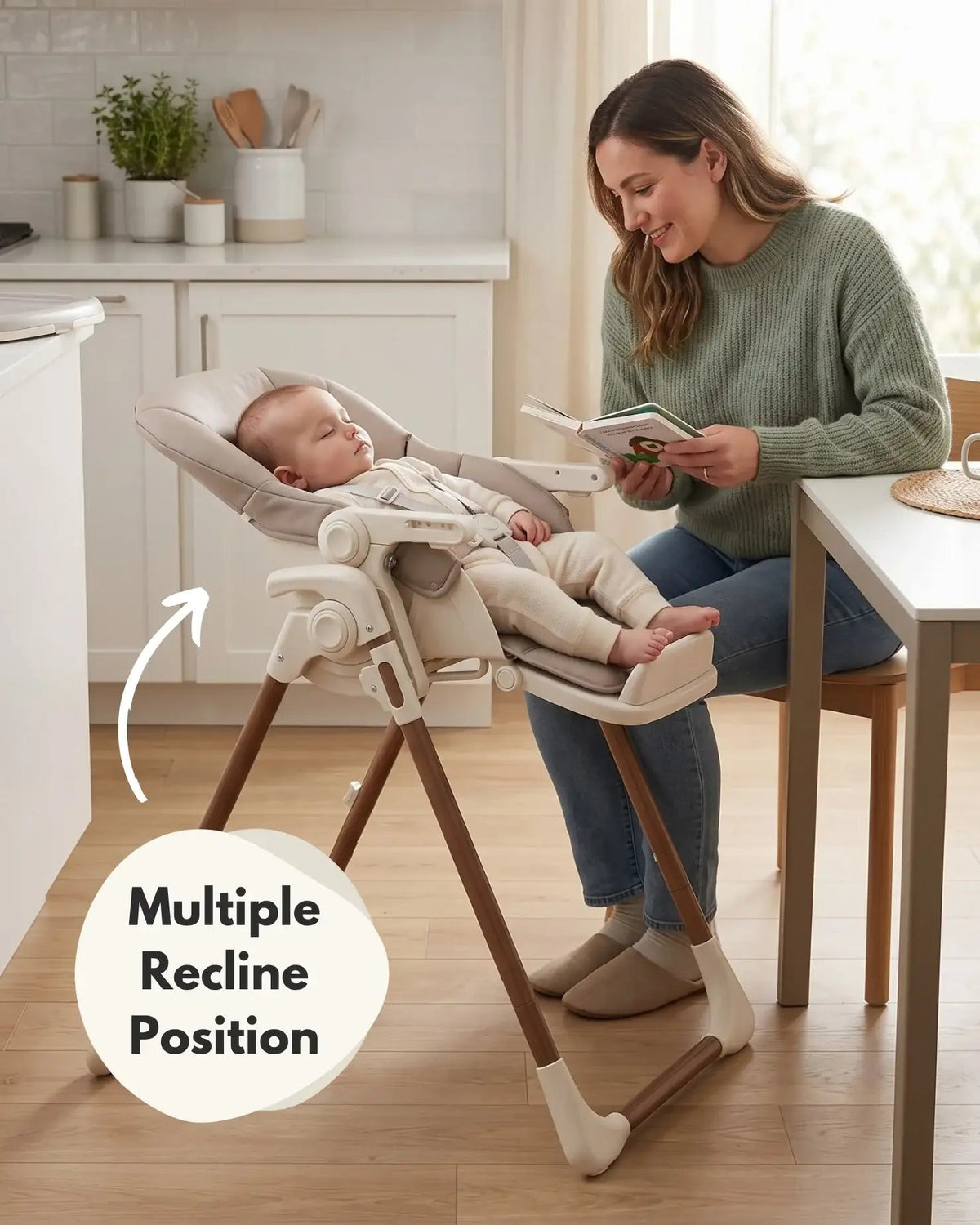 Flare Baby & Toddler Highchair - Beige - Baby&More