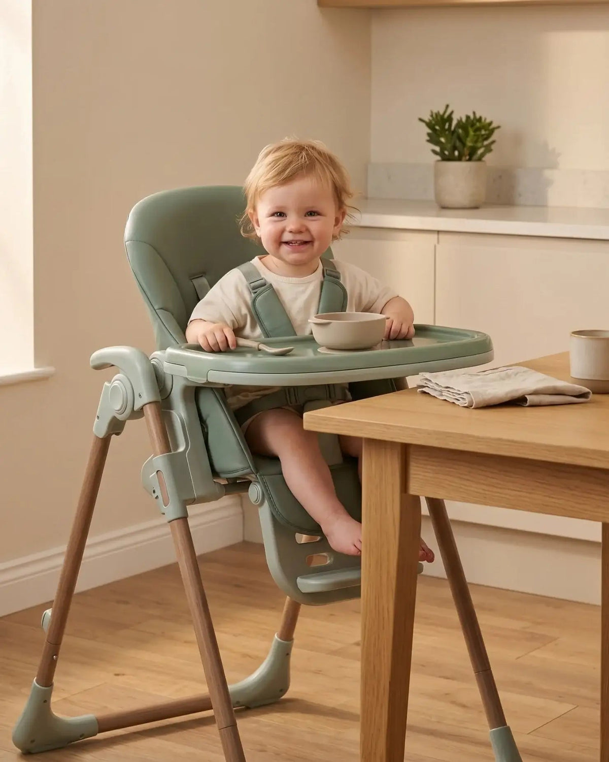 Flare Baby & Toddler Highchair - Green - Baby&More