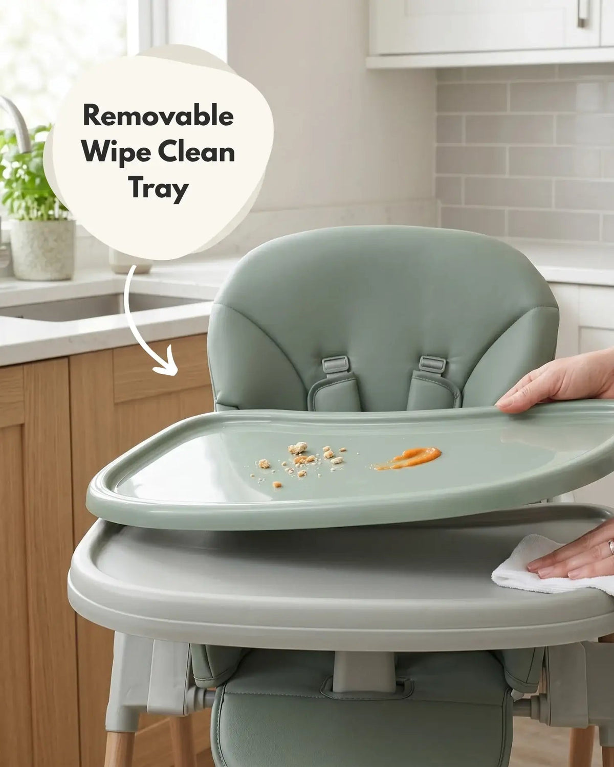 Flare Baby & Toddler Highchair - Green - Baby&More