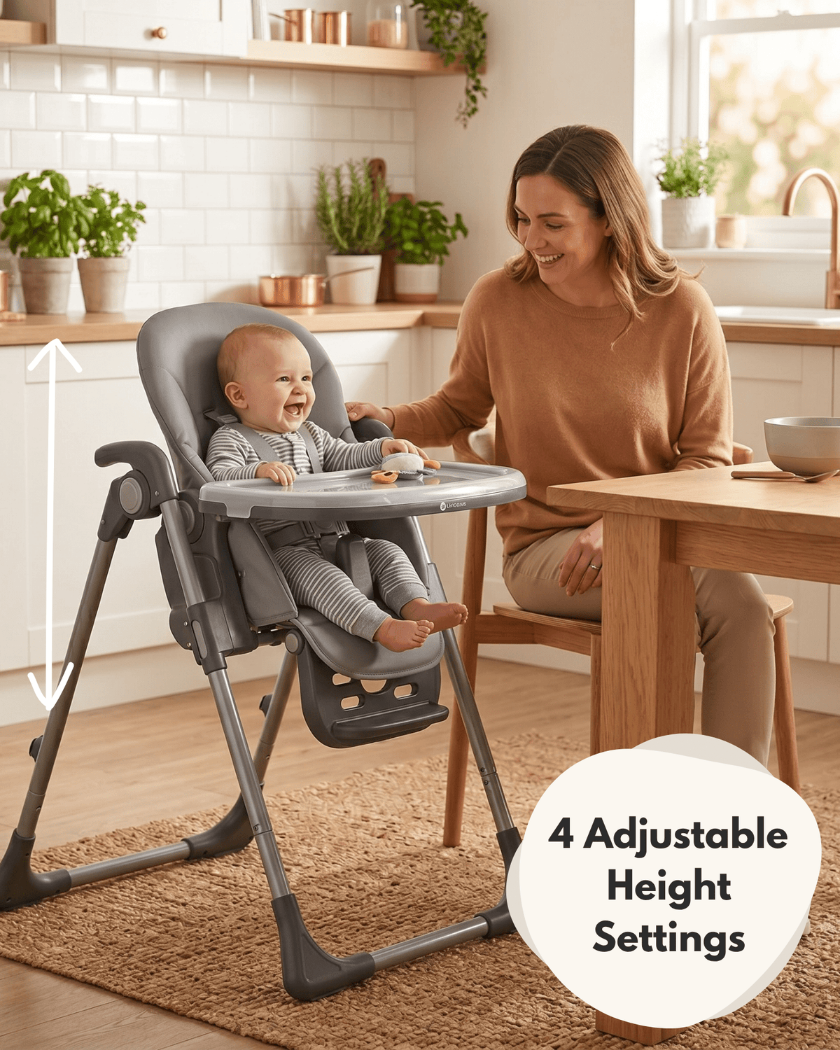 Flare Baby & Toddler Highchair - Grey - Baby&More