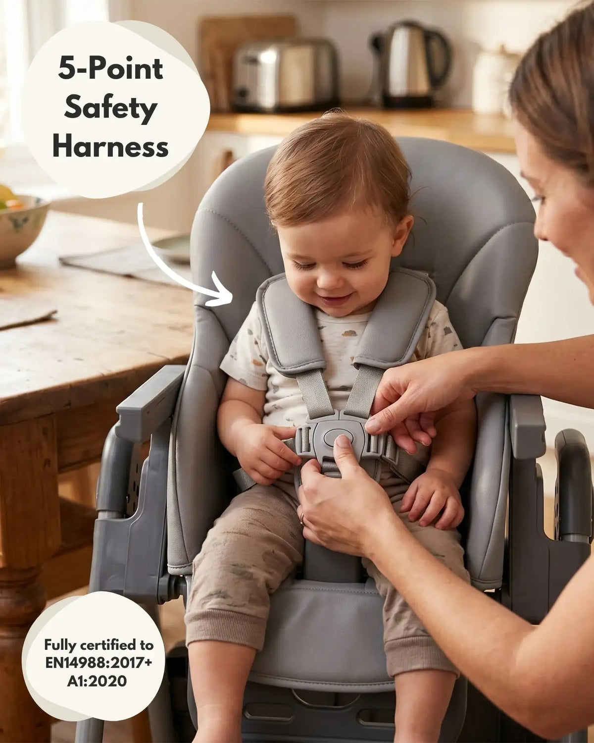 Flare Baby & Toddler Highchair - Grey - Baby&More