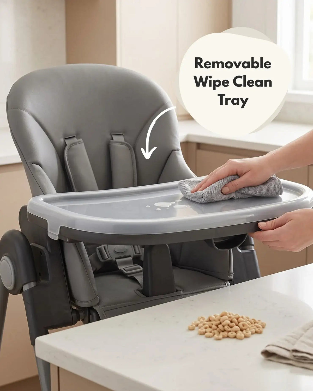 Flare Baby & Toddler Highchair - Grey - Baby&More