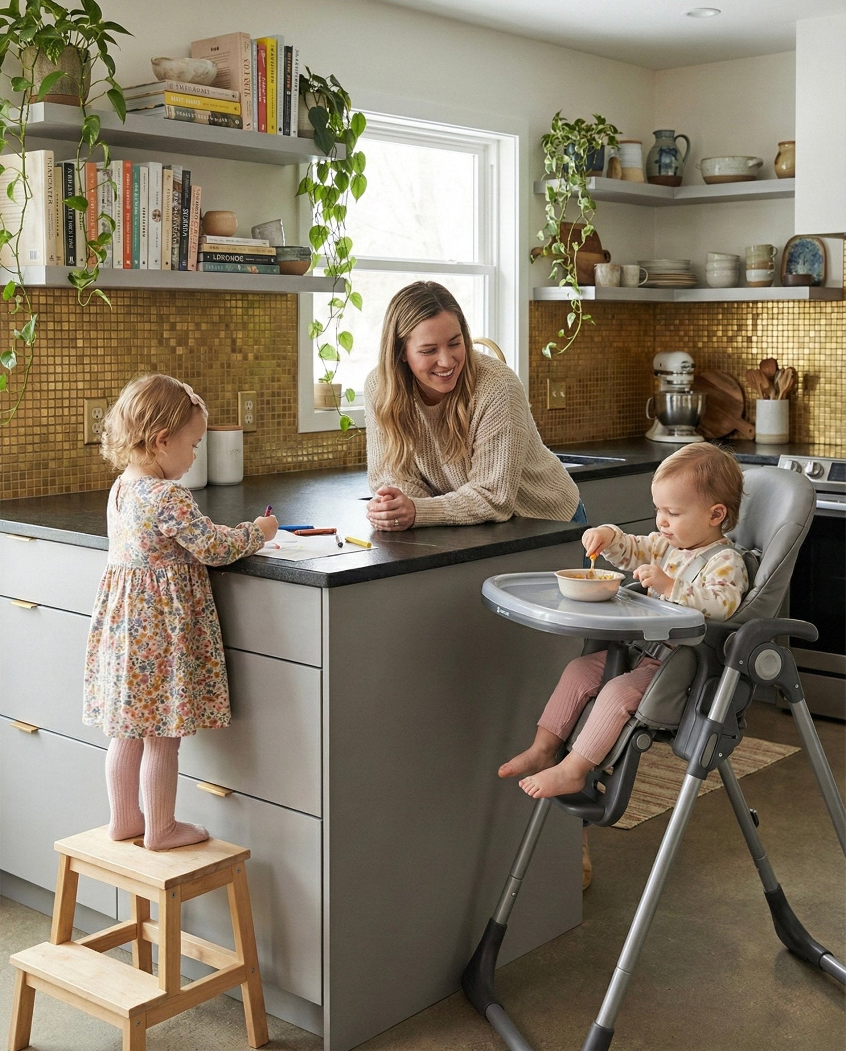 Flare Baby & Toddler Highchair - Grey - Baby&More
