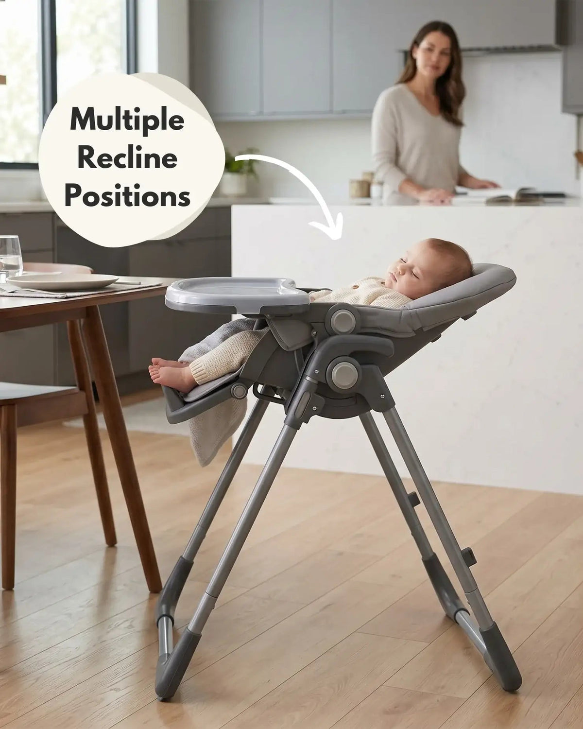 Flare Baby & Toddler Highchair - Grey - Baby&More