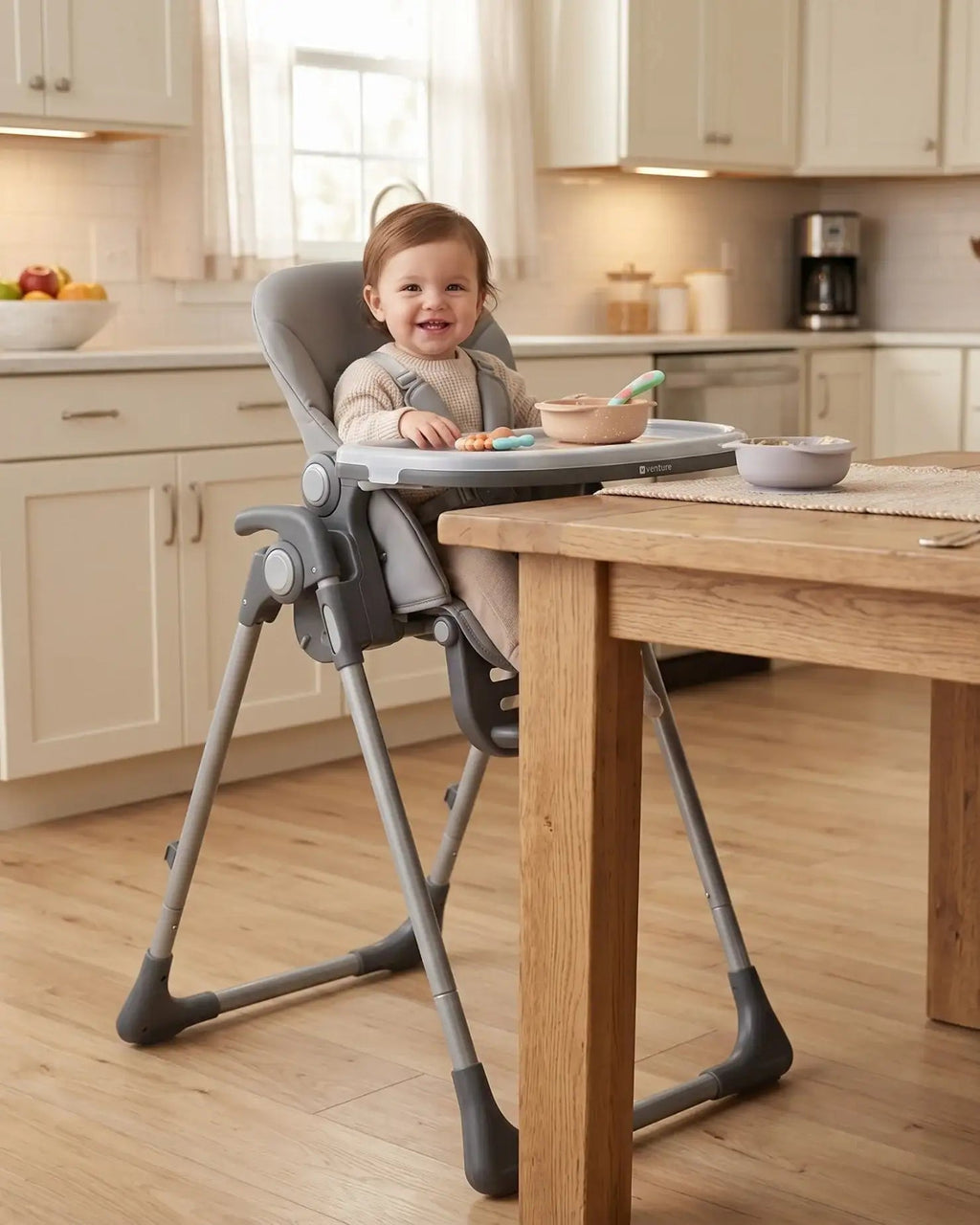 Flare Baby & Toddler Highchair - Grey - Baby&More