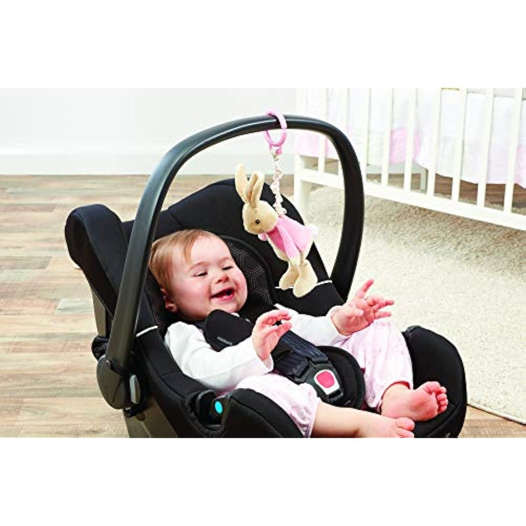 Flopsy Attachable Peter Rabbit Pram Toy - Pink - Baby&More