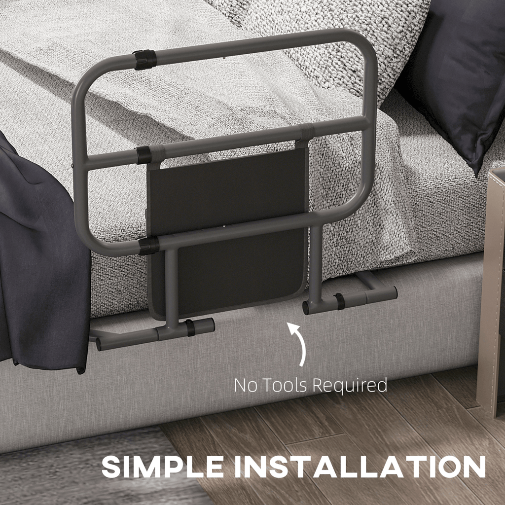 Folding Bed Rail for Elderly / Disabled Adults with Pocket - Baby&More