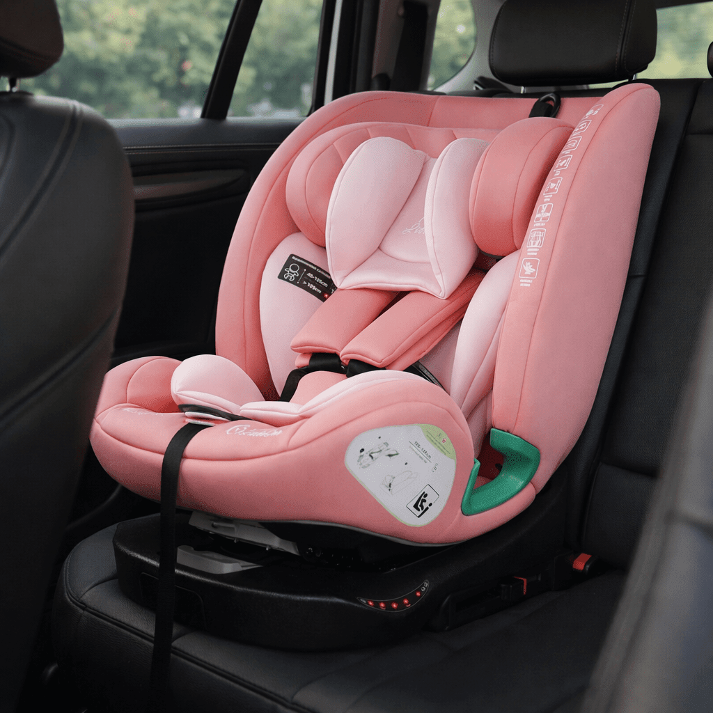 For Your Little One AllStage 360 0/1/2/3 ISOFIX I-Size Car Seat - Blush Rose (Birth-12 Years) - Baby&More