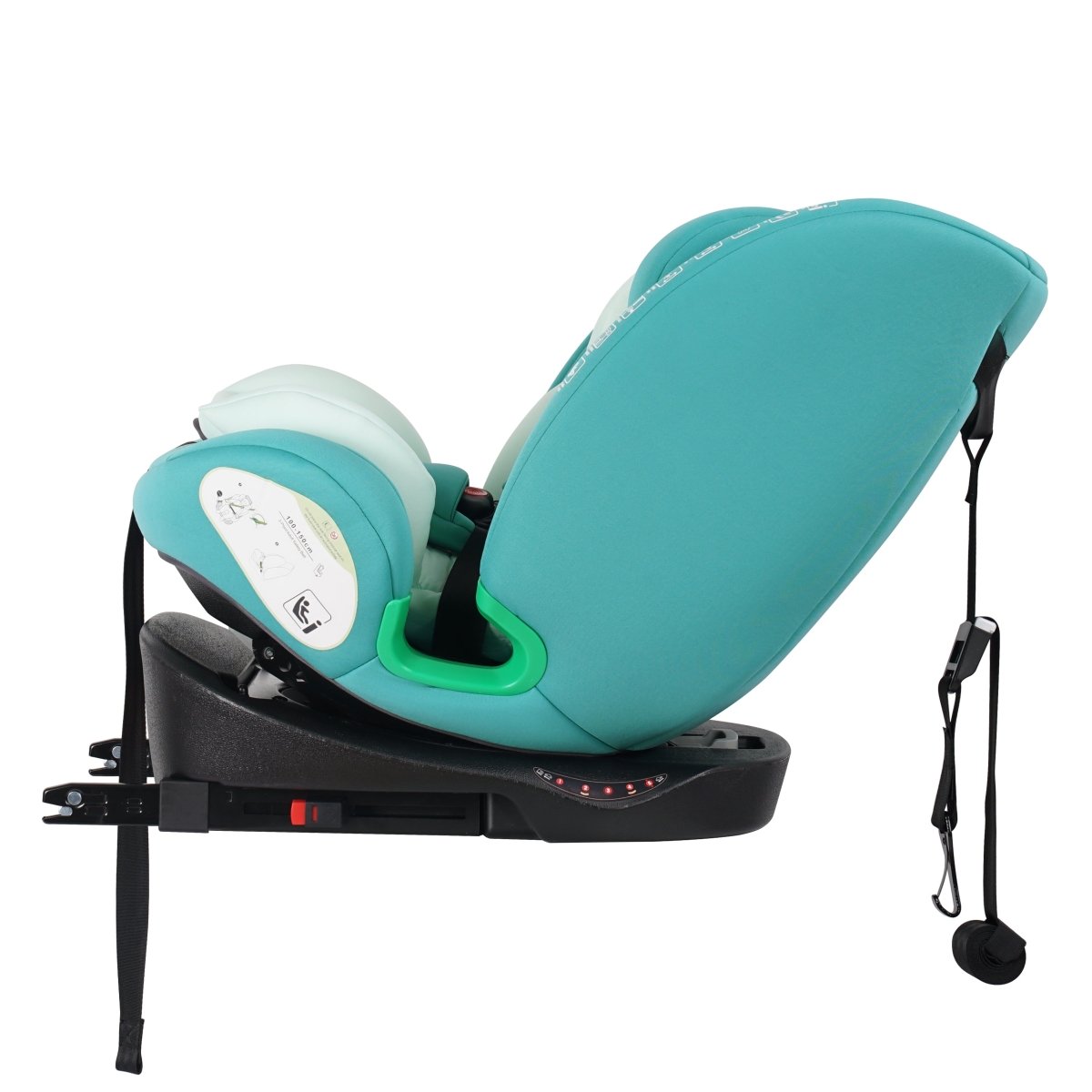 For Your Little One AllStage 360 0/1/2/3 ISOFIX I-Size Car Seat - Sage Teal (Birth-12 Years) - Baby&More