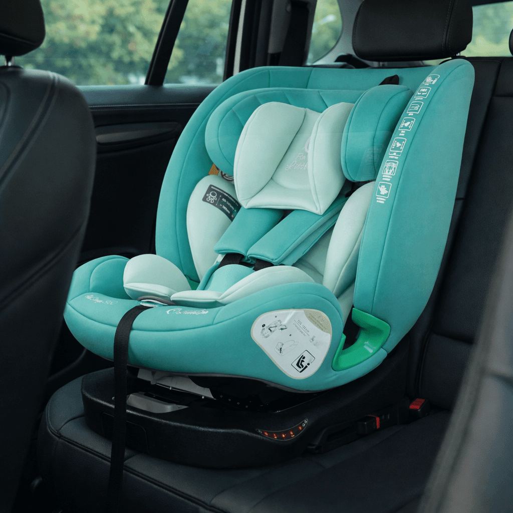 For Your Little One AllStage 360 0/1/2/3 ISOFIX I-Size Car Seat - Sage Teal (Birth-12 Years) - Baby&More