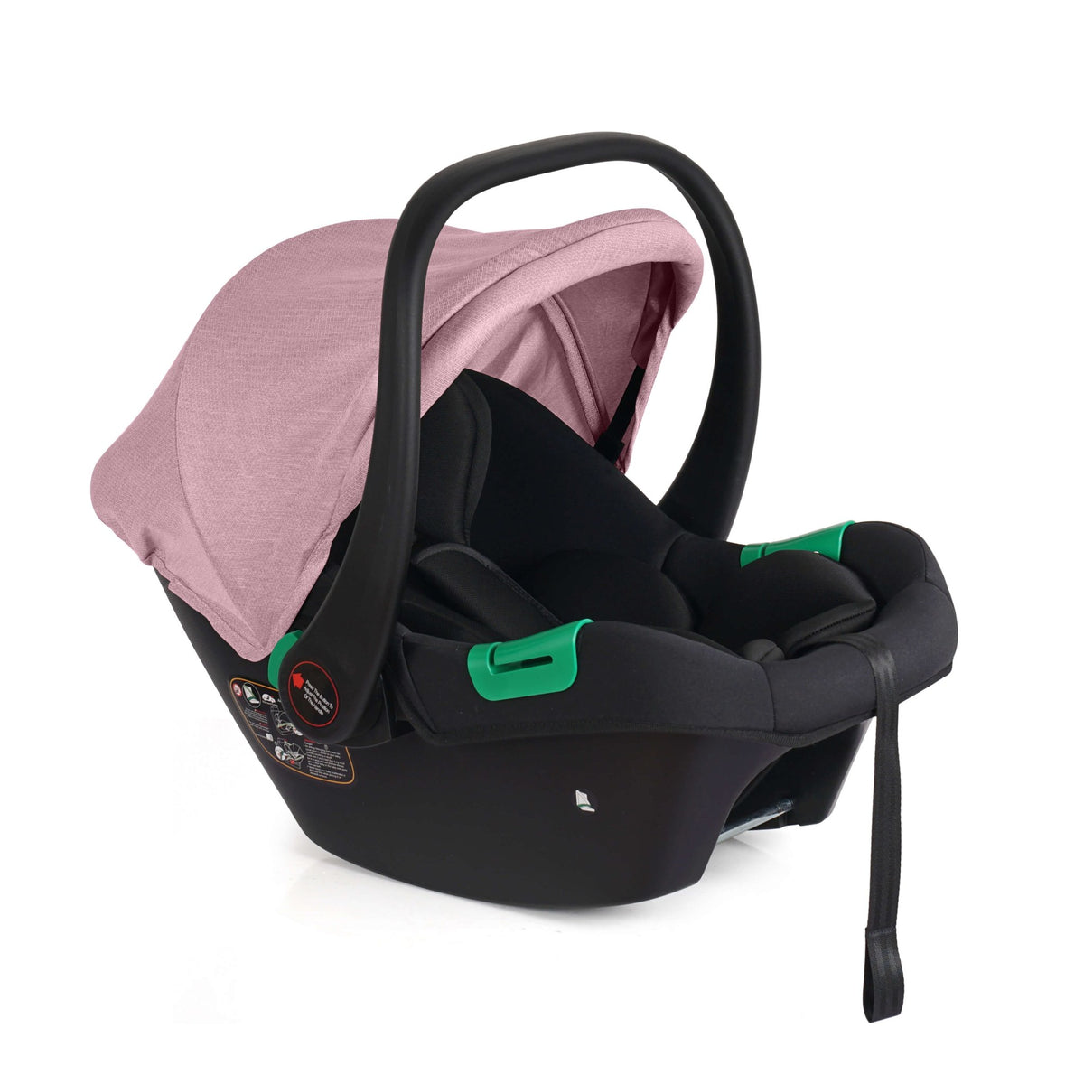 For Your Little One Cruise 3 In 1 Travel System With Car Seat - Blush Rose (Free Cupholder And Seat Liner Included!) - Baby&More