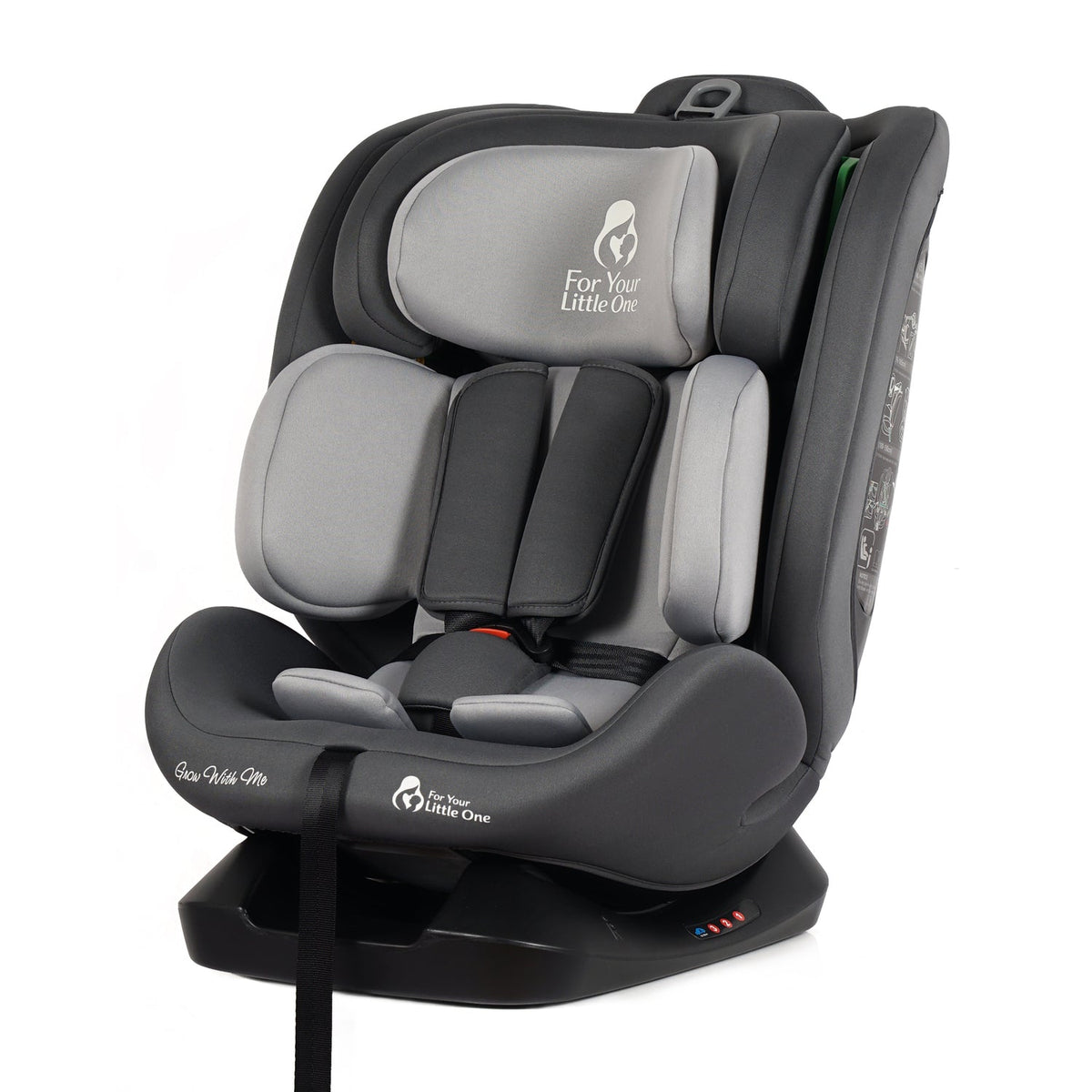 For Your Little One GrowWithMe 0/1/2/3 i-Size Car Seat - Slate Mist (Birth-12 Years) - Baby&More