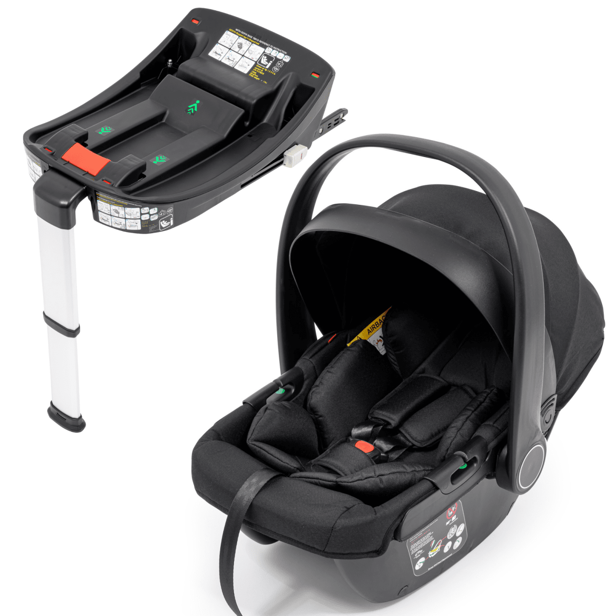 For Your Little One Lite i-Size Infant Car Seat & Base (Birth-12 Months) - Black - Baby&More