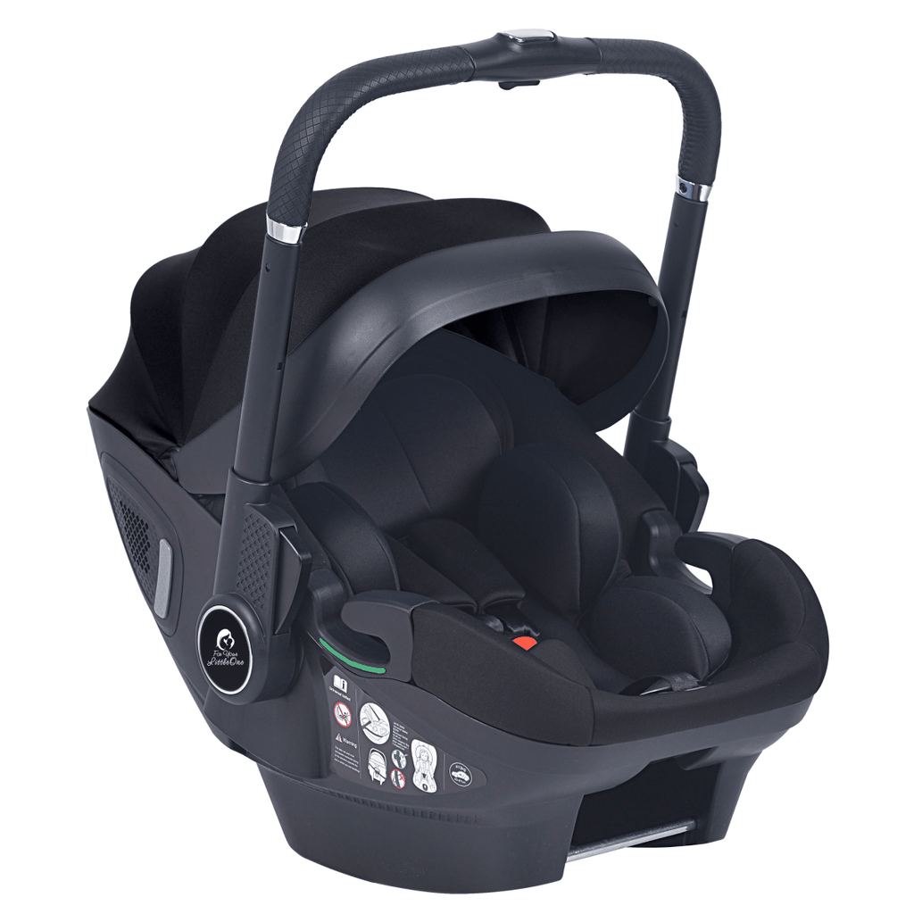 For Your Little One Qubi Infant Car Seat Stroller & Base - Eclipse Black