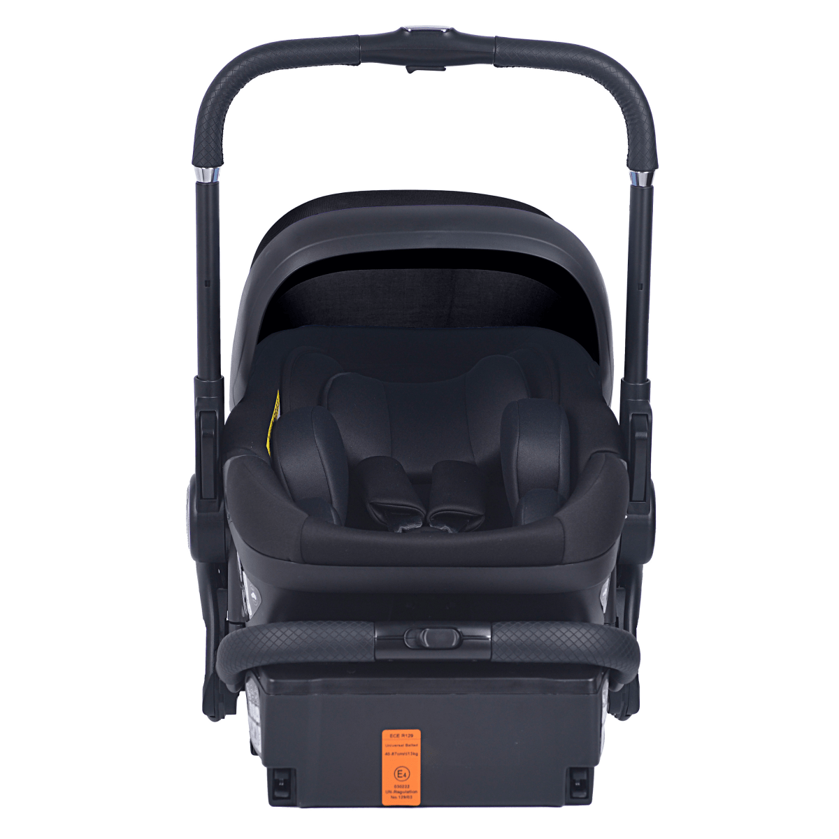 For Your Little One Qubi Infant Car Seat Stroller & Base - Eclipse Black