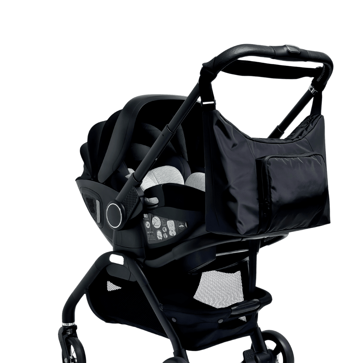 For Your Little One Qubi Mommy Changing Bag - Black - Baby&More