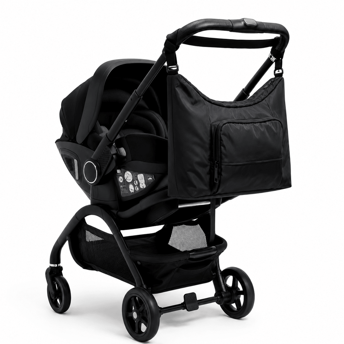 For Your Little One Qubi Mommy Changing Bag - Black - Baby&More