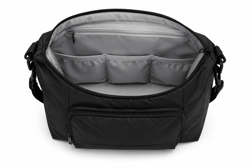 For Your Little One Qubi Mommy Changing Bag - Black - Baby&More