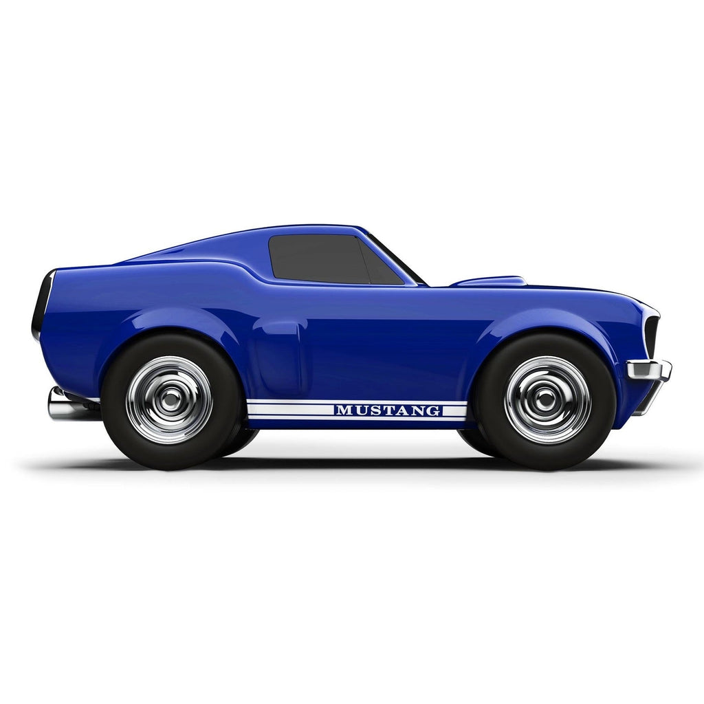 Ford Mustang Racing Car Blue Toy Car - Baby&More