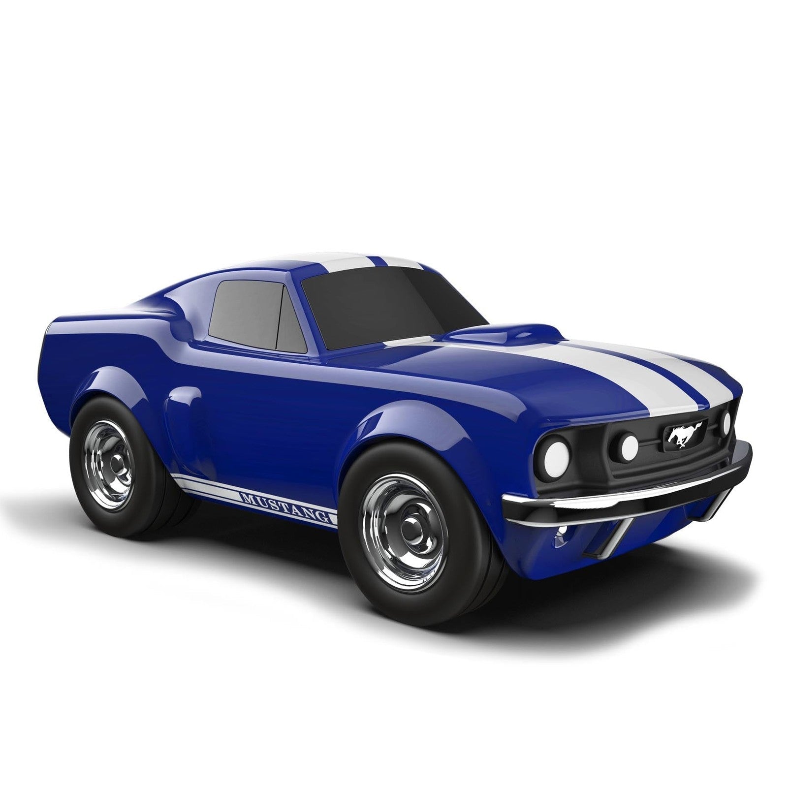 Ford Mustang Racing Car Blue Toy Car - Baby&More