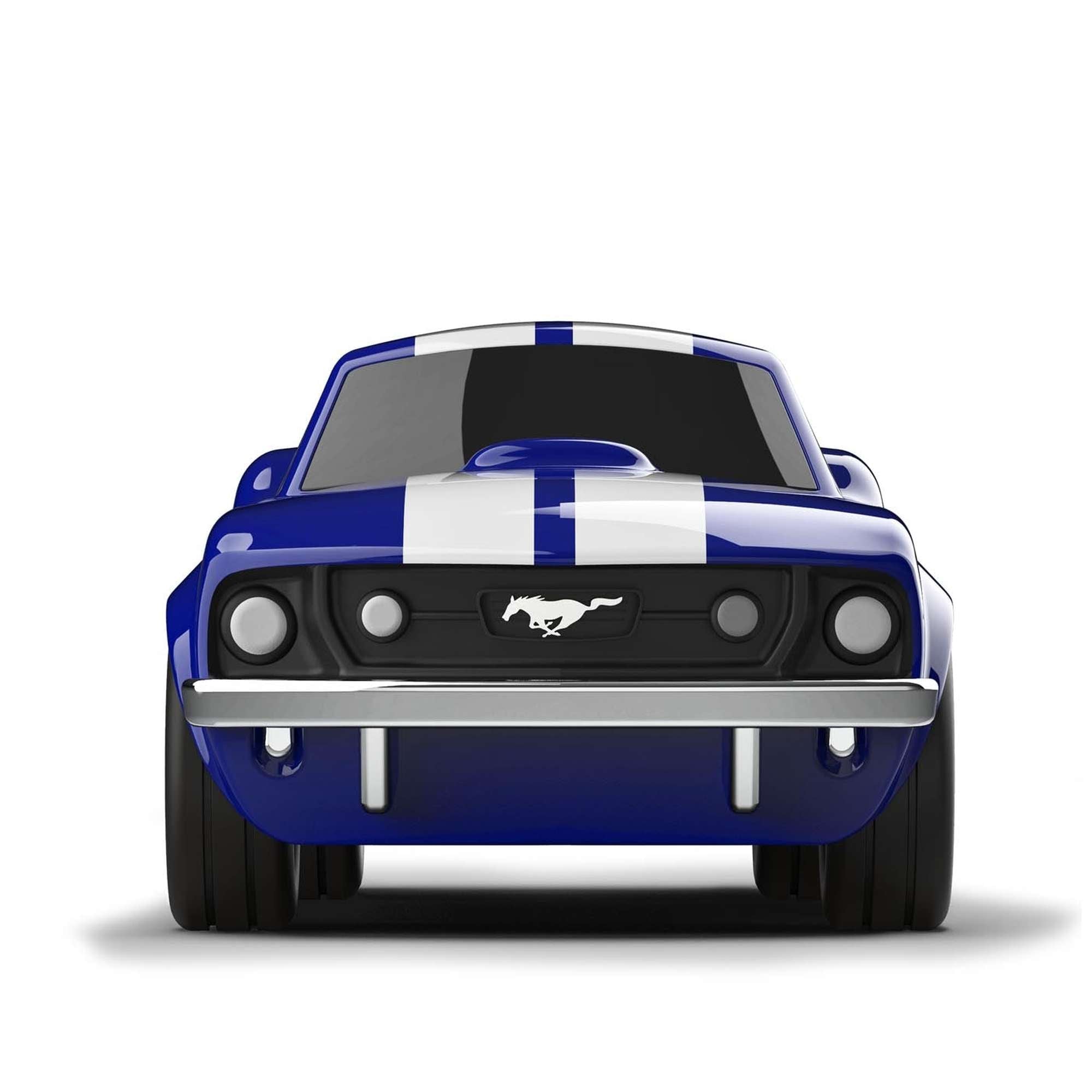 Ford Mustang Racing Car Blue Toy Car - Baby&More