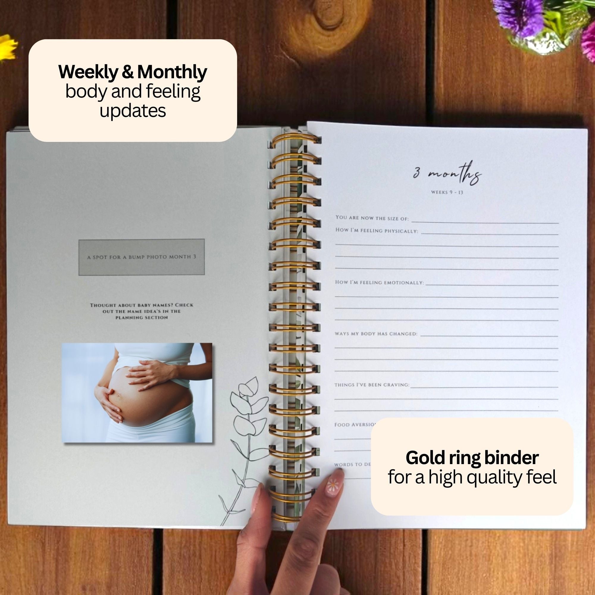 ForeverLily - Pregnancy Journal Memory Book - Baby&More