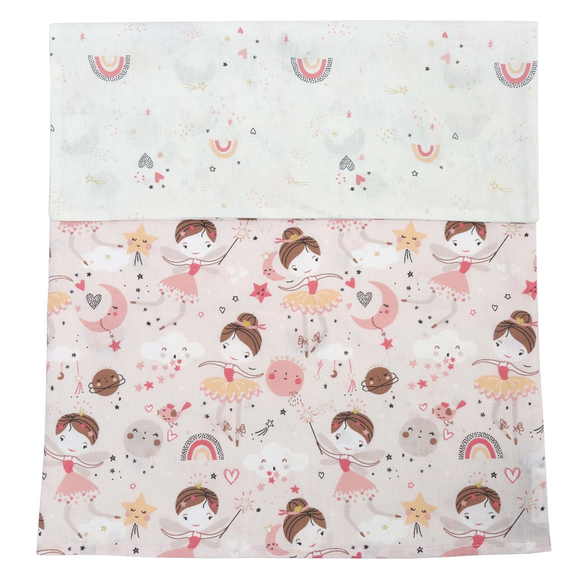 FORREST 3 Piece Organic Reversible Cot Bed Set – Fairy - Baby&More