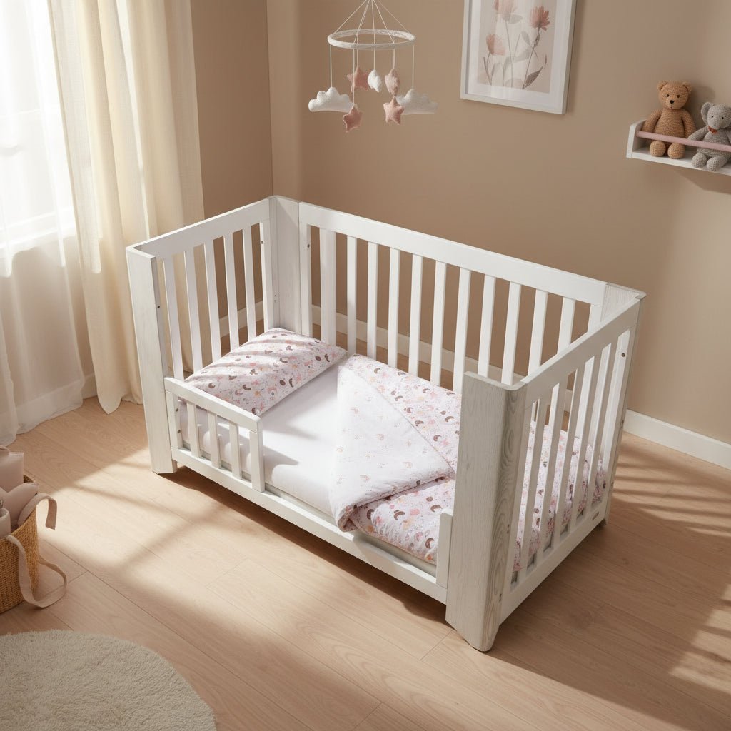 FORREST 3 Piece Organic Reversible Cot Bed Set – Fairy - Baby&More