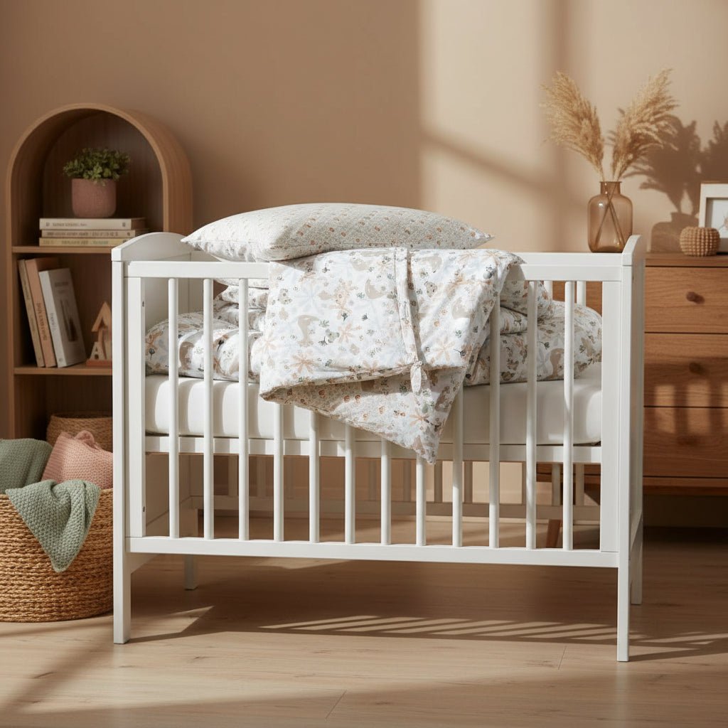 FORREST 3 Piece Organic Reversible Cot Bed Set - Koalaroo - Baby&More