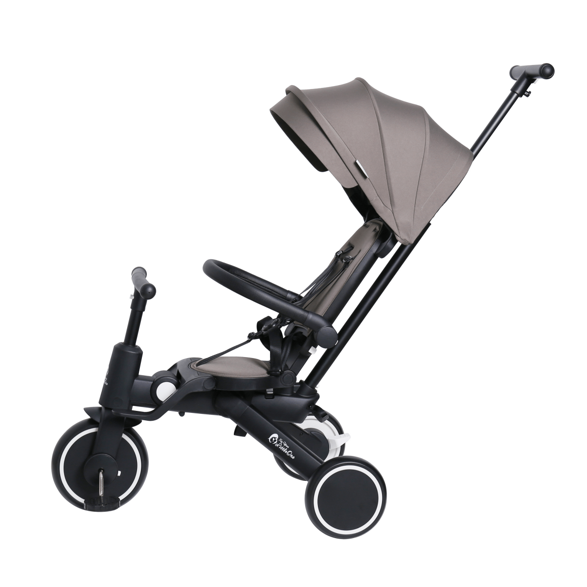 Foryourlittleone Xplor Ultimate 6 in 1 Foldable Trike - Grey Olive (10m-4y)