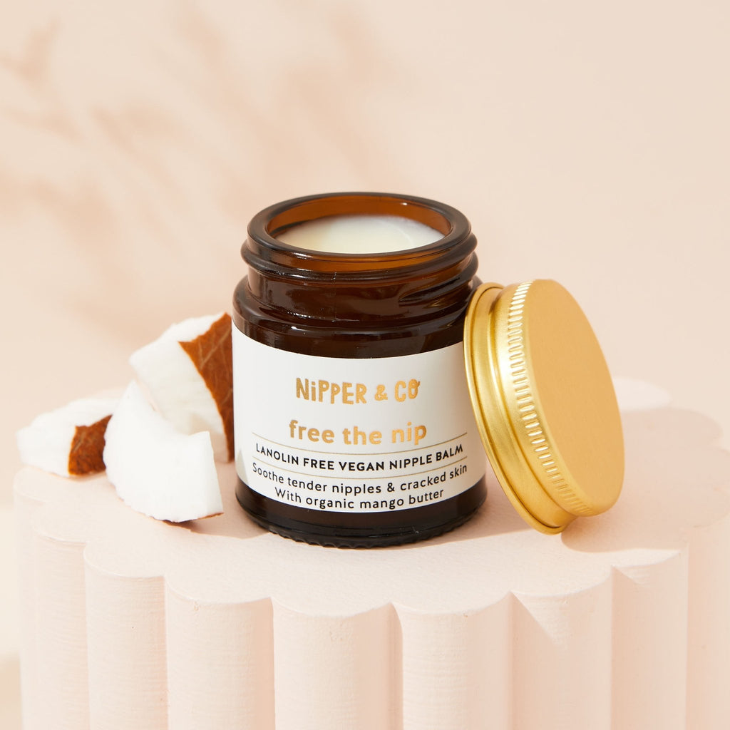 Free The Nip, Lanolin Free Vegan Nipple Balm for Nursing Mums - Baby&More