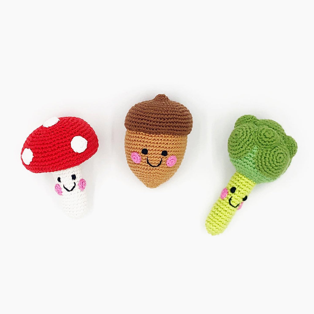 Friendly Acorn Rattle - Baby&More