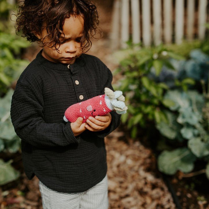 Friendly Radish Rattle - Baby&More