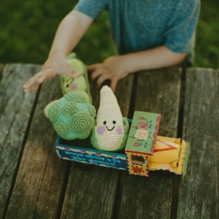 Friendly Sweetcorn Rattle - Baby&More