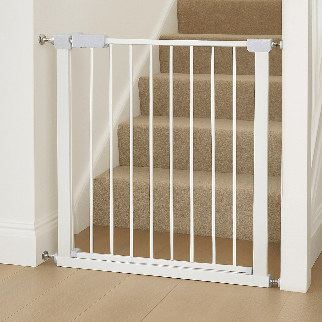 FYLO 2x Baby Safety Stair Gate Pressure Fit 75 - 86cm - 2 pack - Baby&More