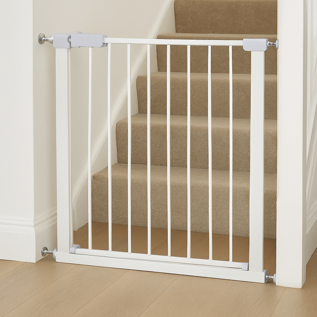 FYLO 2x Baby Safety Stair Gate  Pressure Fit 75-86cm - 2 pack