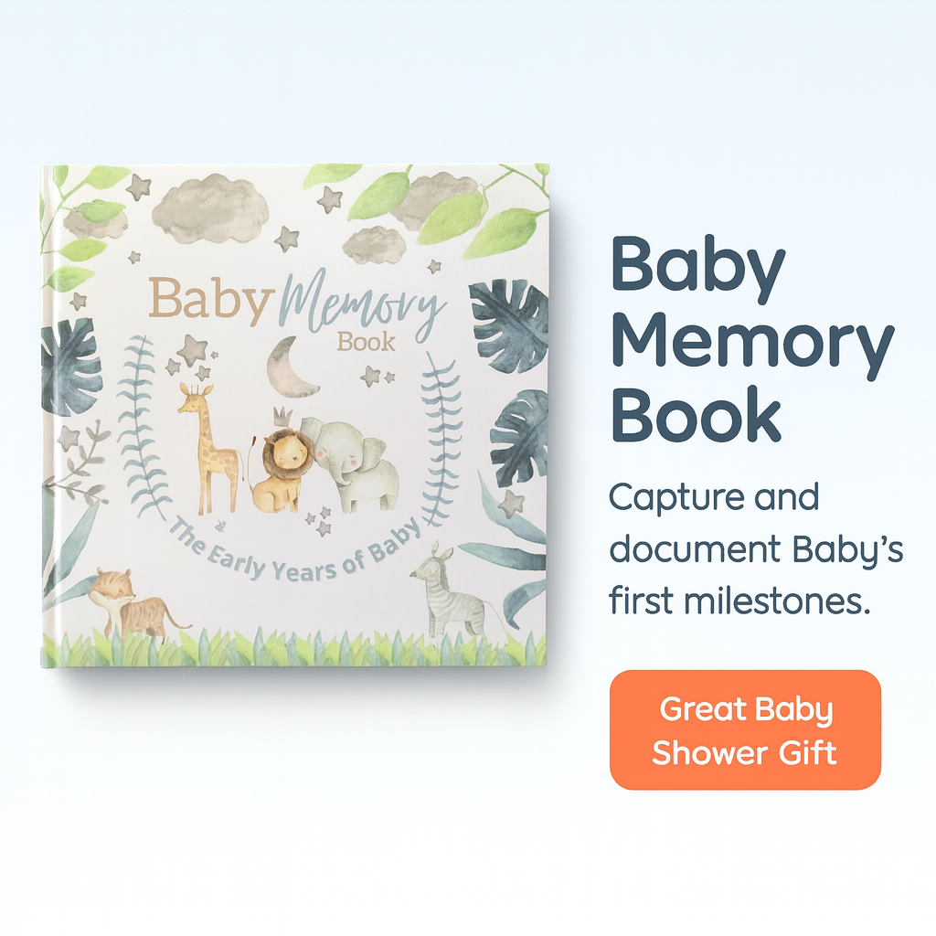 ForeverLily - Baby Memory Book - Baby's First Year