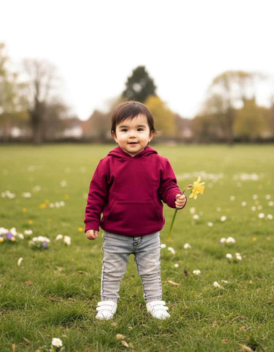 Child's Hoodie - Burgundy