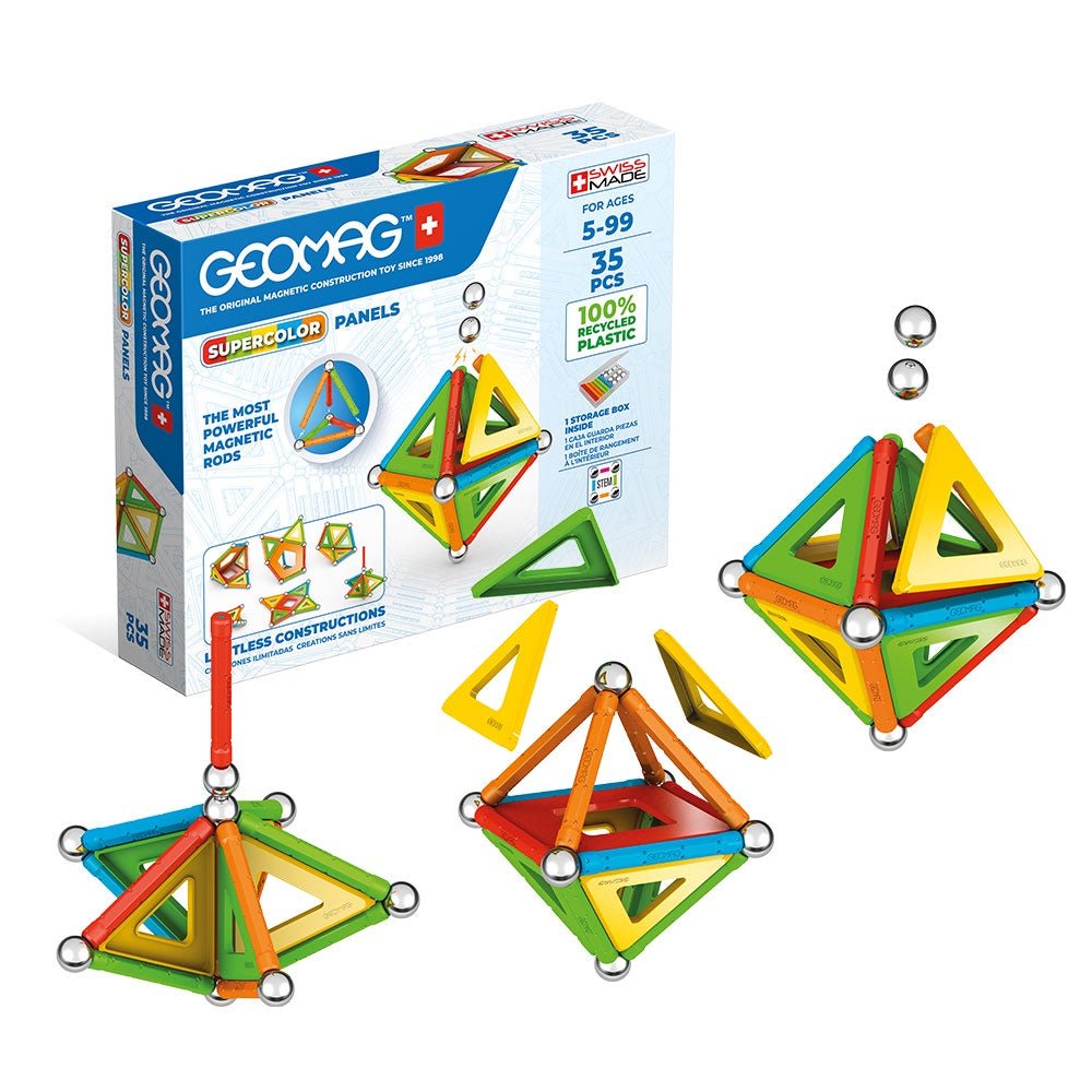 Geomag Classic Panels - 35 piece Magnetic Construction Set - Baby&More