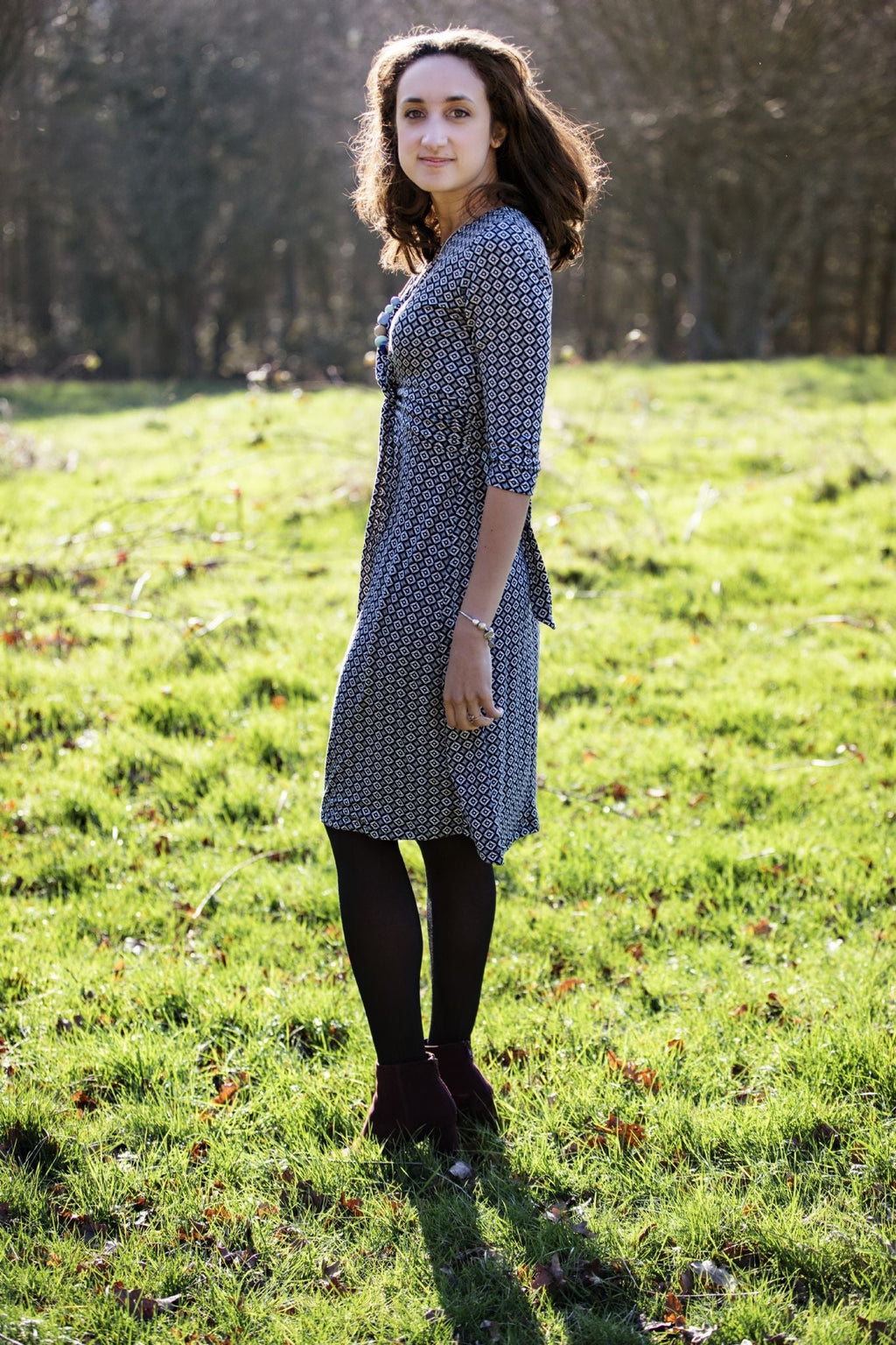 Milkymoon Gina Geo Breastfeeding Dress