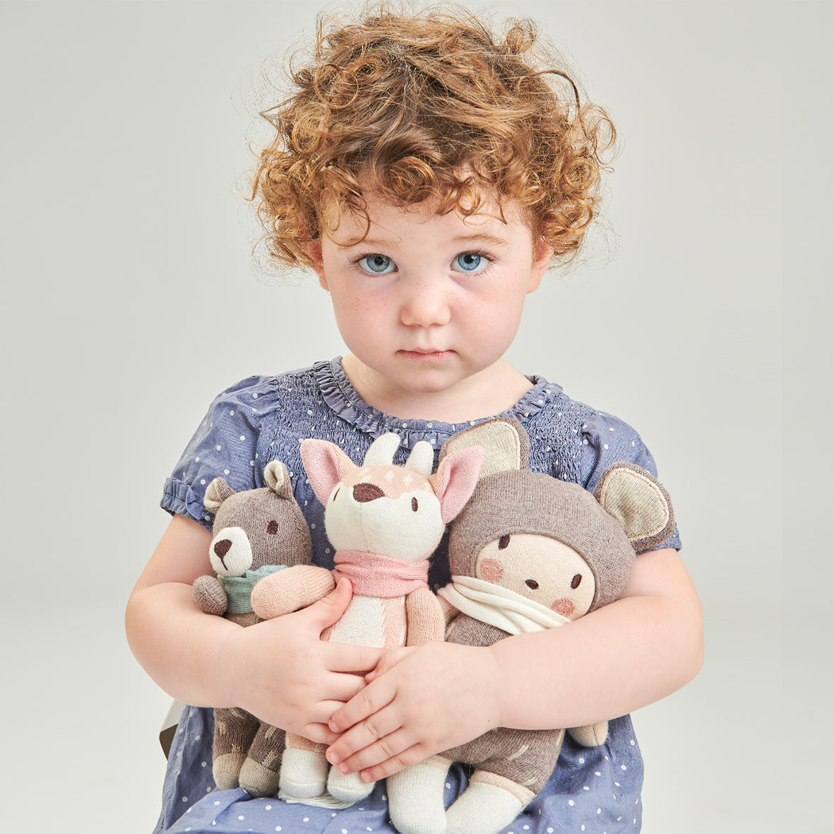 ThreadBear Design Finbar The Hare Knitted Toy