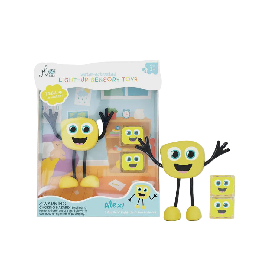 Glo Pals Light up Sensory Toy - Yellow