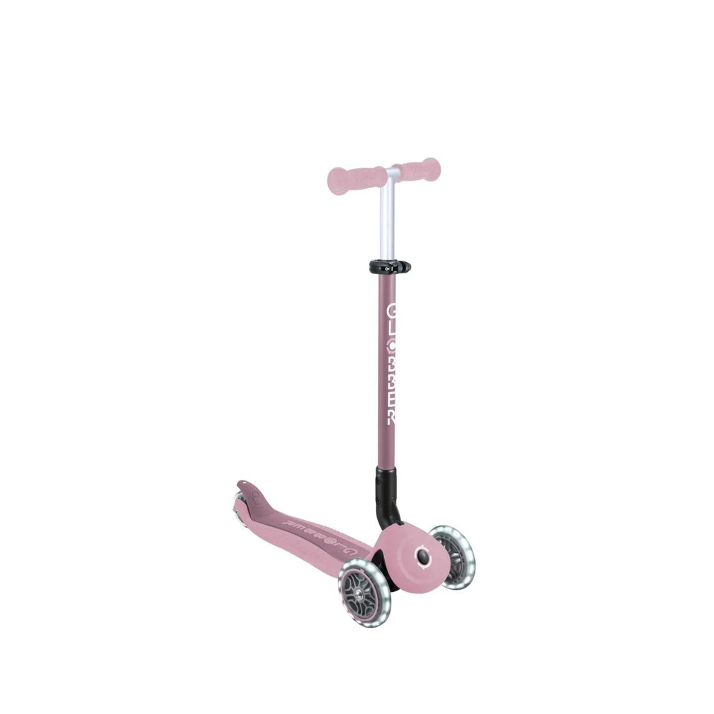 Globber Go Up Active Lights Eco Scooter - Berry - Baby&More