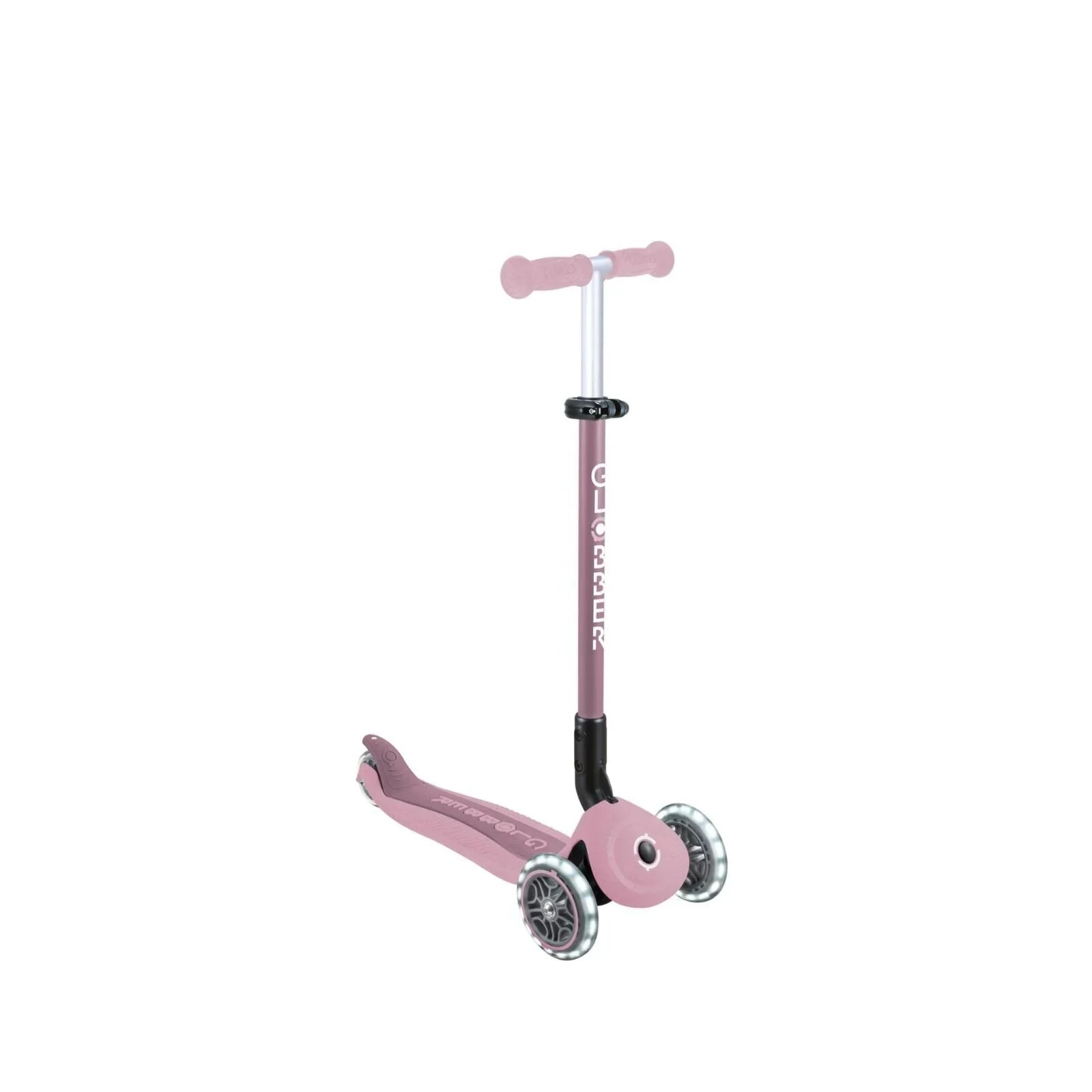 Globber Go Up Active Lights Eco Scooter - Berry - Baby&More