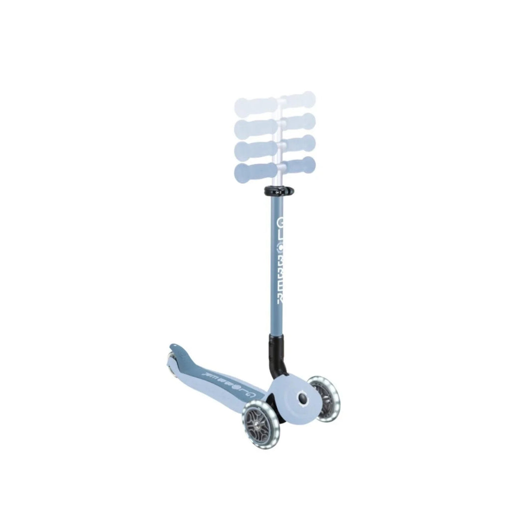 Globber Go Up Active Lights Eco Scooter - Blueberry - Baby&More