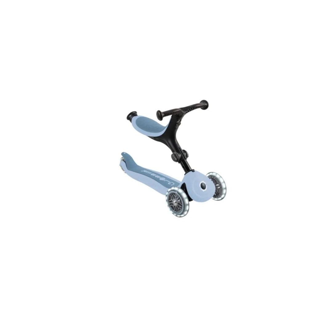 Globber Go Up Active Lights Eco Scooter - Blueberry - Baby&More