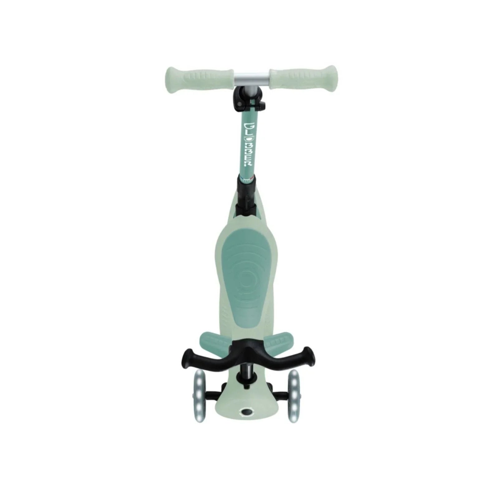 Globber Go Up Active Lights Eco Scooter - Pistachio - Baby&More