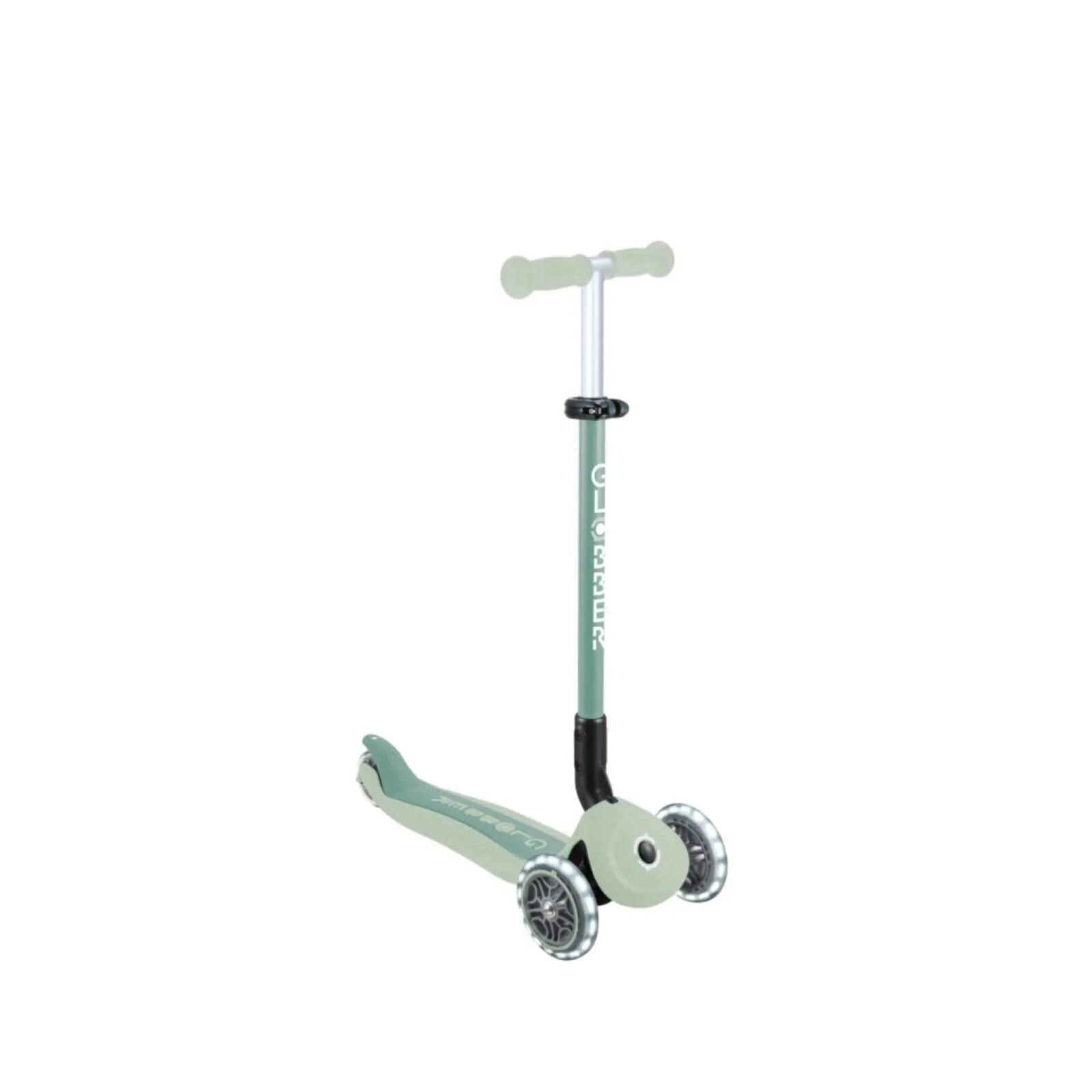 Globber Go Up Active Lights Eco Scooter - Pistachio - Baby&More